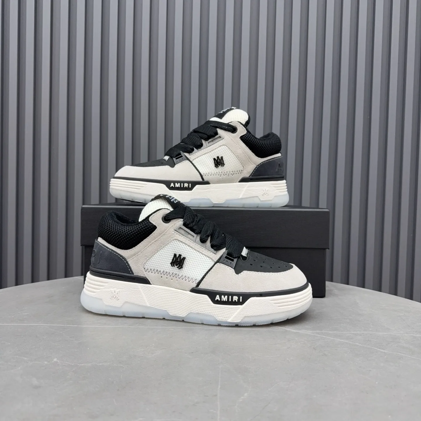 Men's shoes 💰660💰 AMIRI AMIRI trendy brand hot sale 🔥 Available all year round, couples 💑 Official website synchronization Imported fabrics 1⃣️ vs 1⃣️ replica, original factory special original sole, 35-45 (45. non-refundable)
